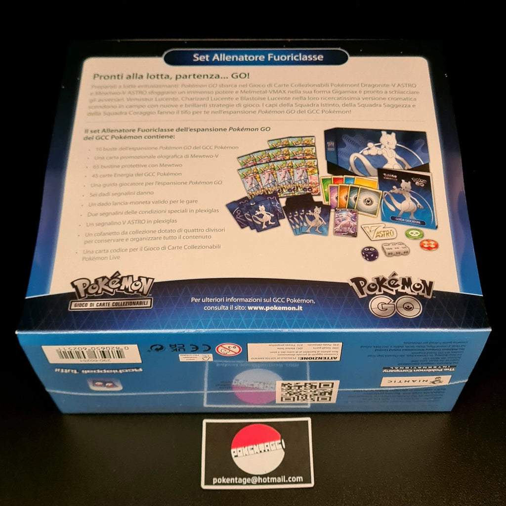 Pokemon GO ETB Set Allenatore Fuoriclasse ITA Elite Trainer Box Pokemon sigillato